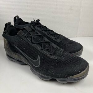 Nike Air VaporMax 2021 Flyknit Black Anthracite Mens Size 14 DH4084-001